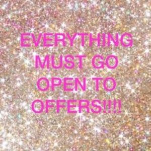 Everything must go! Help me clean out my closet!